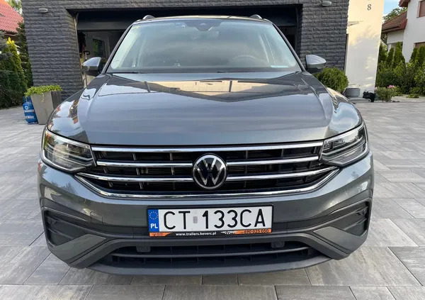 volkswagen tiguan allspace Volkswagen Tiguan Allspace cena 146000 przebieg: 50000, rok produkcji 2022 z Toruń